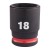 Nasadka udarowa SHW 3/8" 18 mm Hex 4932480275 - techniktools
