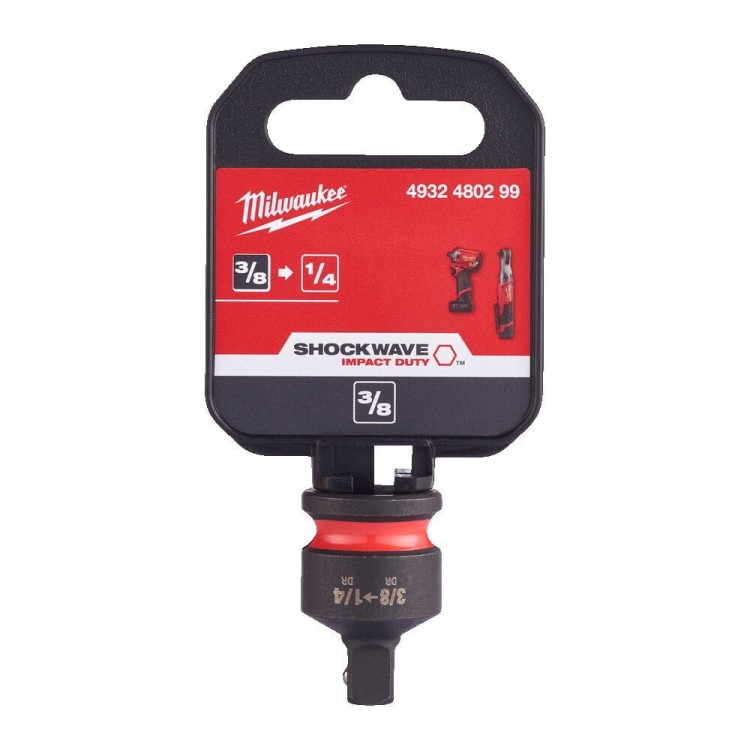 Nasadki udarowe SHOCKWAVE IMPACT DUTY 3/8'' - adaptery 4932480299 - techniktools