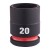 Hex socket ShW 1/2 STD 20mm-1pc 4932480314 - techniktools