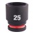 Hex socket ShW 1/2 STD 25mm-1pc 4932480319 - techniktools