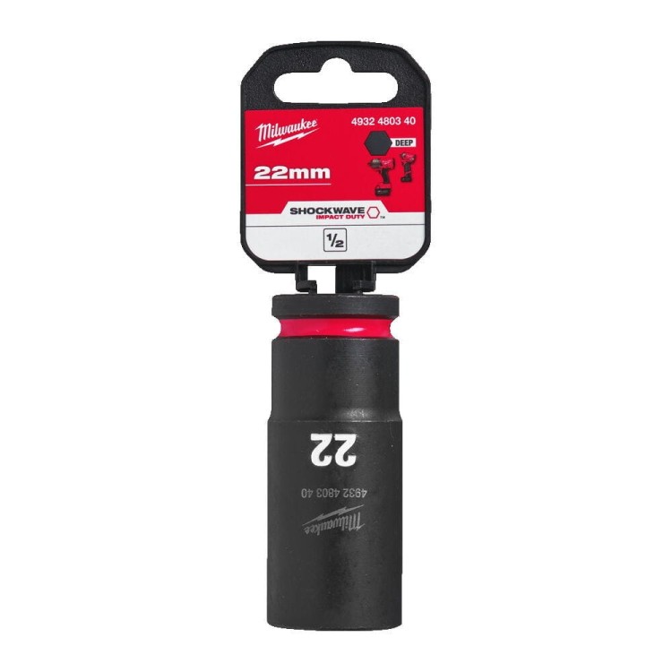 Hex socket ShW 1/2 deep 22mm-1pc 4932480340 - techniktools