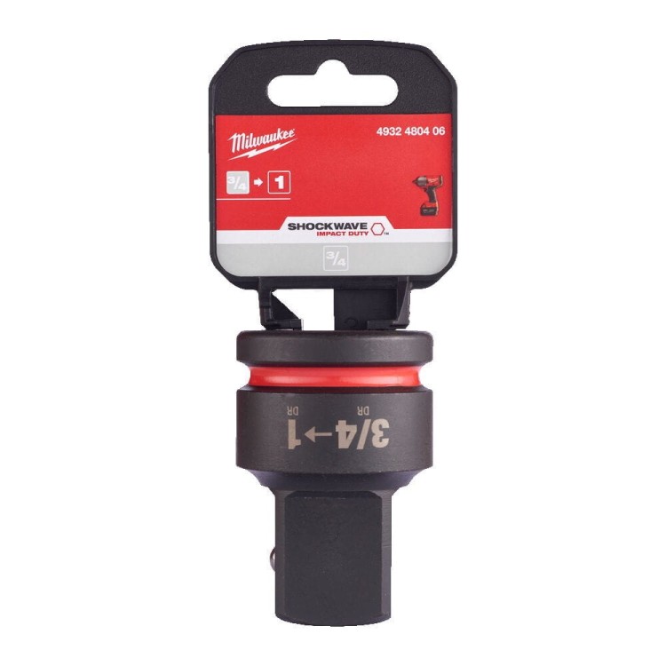Impact socket adaptor 3/4in to 1in-1pc 4932480406 - techniktools