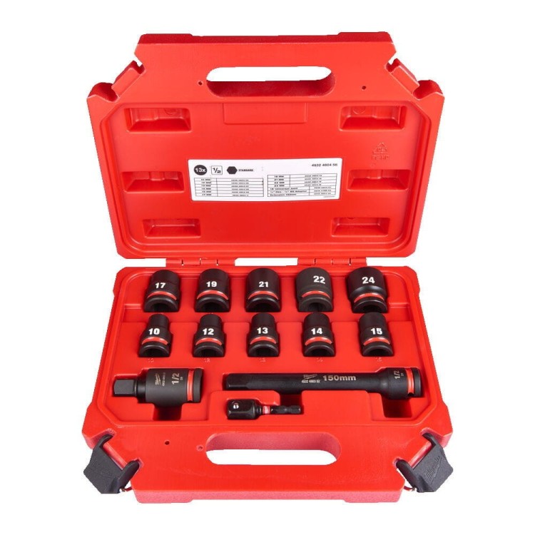 Wkładki piankowe 1/2'' SHOCKWAVE IMPACT DUTY 4932480456 - techniktools
