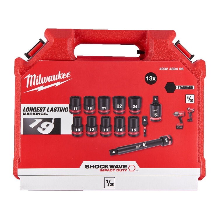 Wkładki piankowe 1/2'' SHOCKWAVE IMPACT DUTY 4932480456 - techniktools