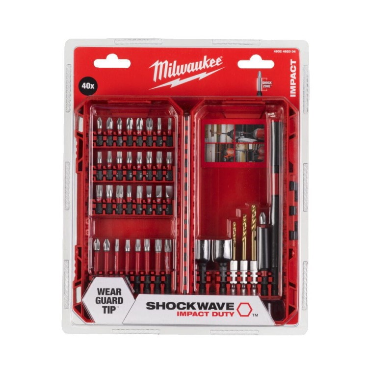 Zestaw SHOCKWAVE IMPACT DUTY-40 szt 4932492004 - techniktools