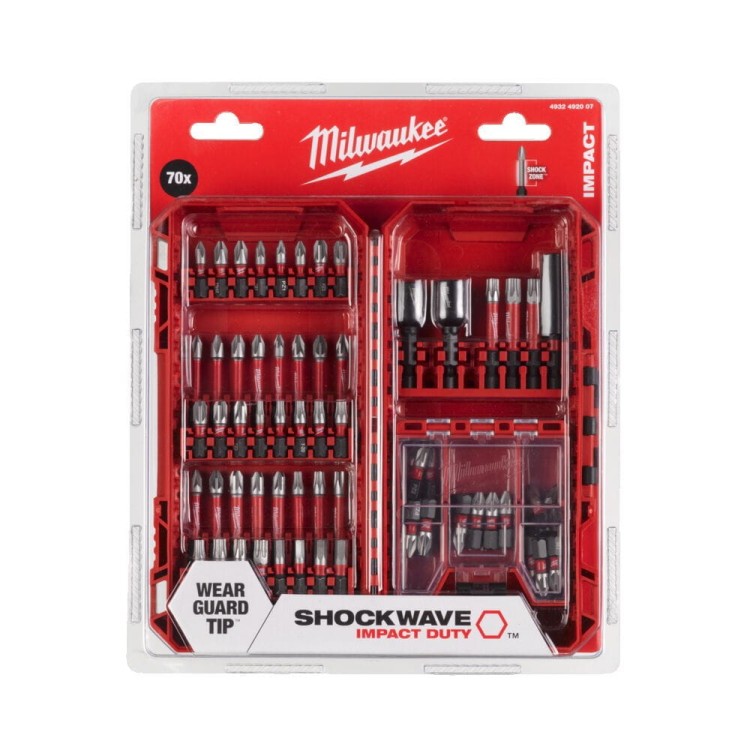 Zestaw bitów SHOCKWAVE IMPACT DUTY 70sz 4932492007 - techniktools