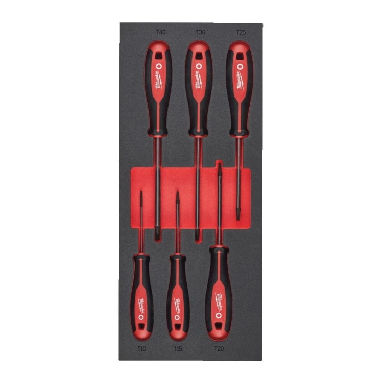 Screwdriver TX Set 2 Foam Insert 6pc 4932492392 - techniktools