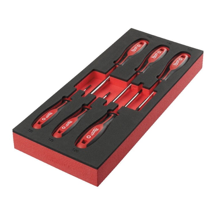 Screwdriver TX Set 2 Foam Insert 6pc 4932492392 - techniktools