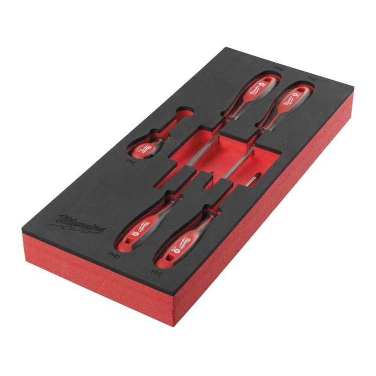 Screwdriver PH Set Foam Insert 5pc 4932492393 - techniktools