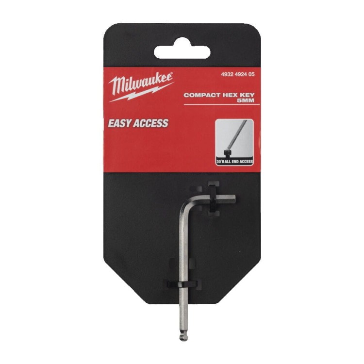 Kompaktowy klucz imbusowy Hex 5mm 4932492405 - techniktools