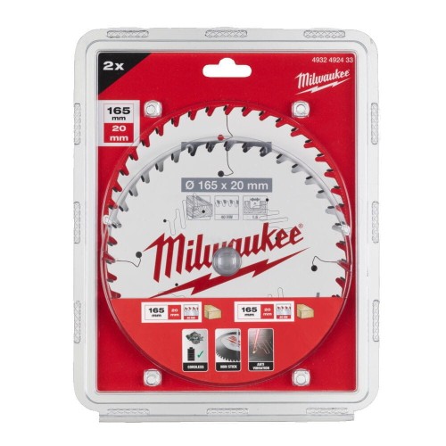 Tarcze 165 x 20 mm Twin pack-2 szt 4932492433 - techniktools