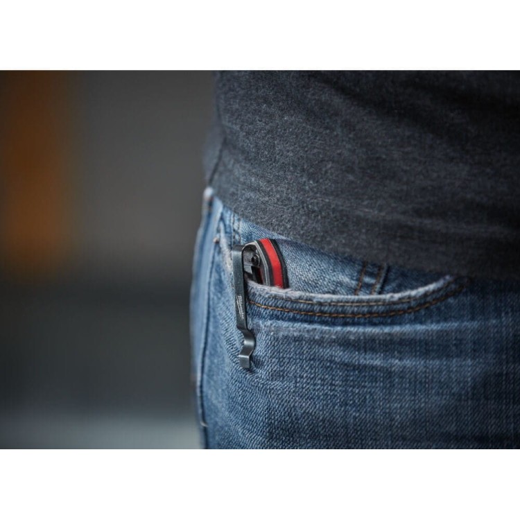 Nóż składany gładki Hardline 89 mm 4932492453 - techniktools