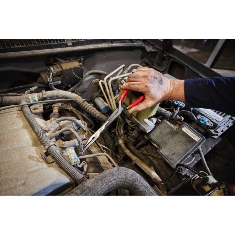 Szczypce długie ze szczękami oczkowymi 4932492500 - techniktools