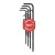 Zestaw kluczy torx zagiętych 4932492693 - techniktools