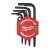 Kompaktowy zestaw kluczy torx w kształcie litery L 4932492703 - techniktools