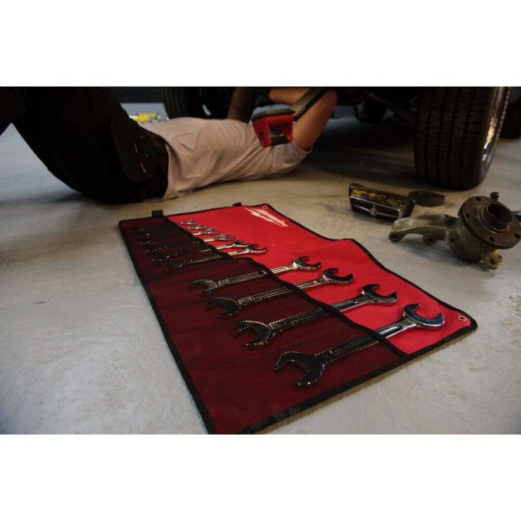 Zestaw kluczy dwustronnie płaskich 12szt 4932492714 - techniktools