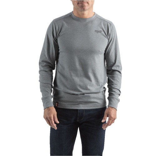 Rozm XXL T-shirt z długim rękawem szary 4932492992 - techniktools
