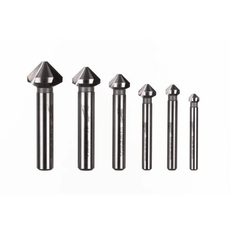 Pogłębiacze stożkowe HSS z kobaltem 6szt 4932493575 - techniktools