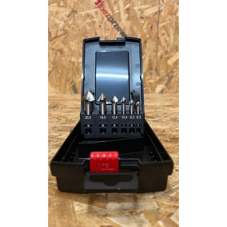 Pogłębiacze stożkowe HSS z kobaltem 6szt 4932493575 - techniktools