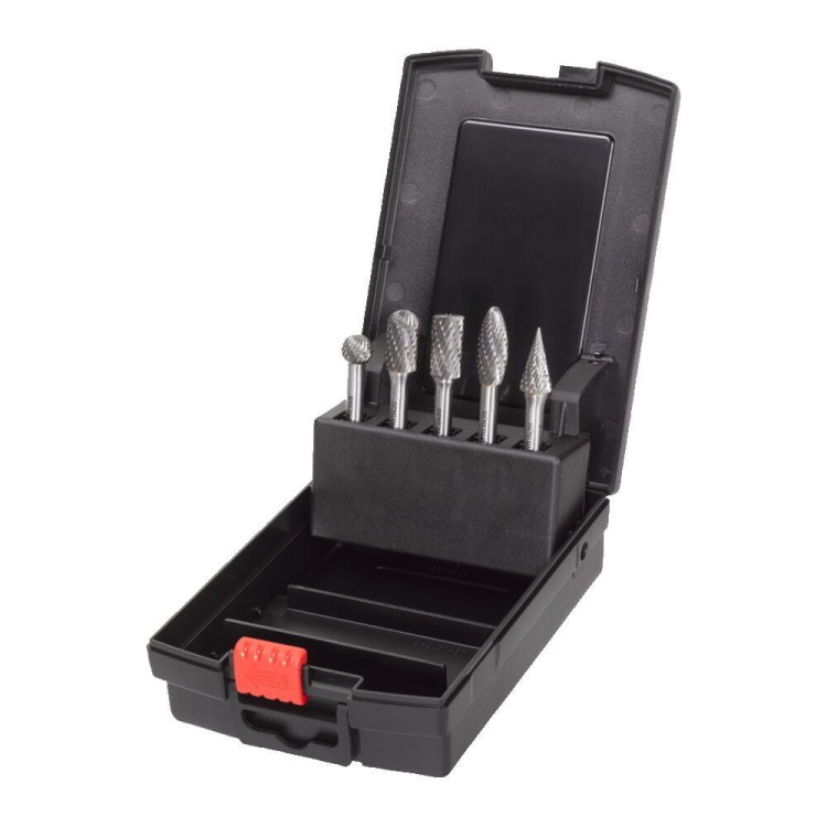 Zest frezów do metalu TCT 6x12,7mm-5szt 4932493576 - techniktools