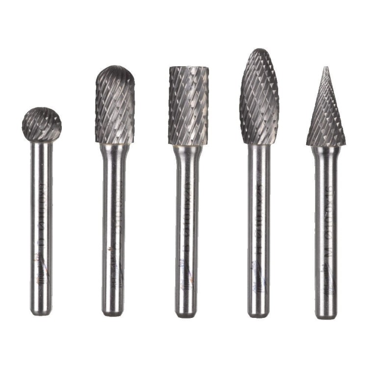 Zest. frezów do metalu z TCT 6x10mm-5szt 4932493577 - techniktools