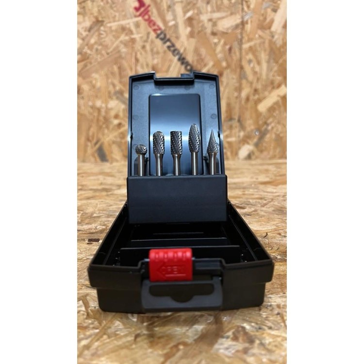 Zest. frezów do metalu z TCT 6x10mm-5szt 4932493577 - techniktools
