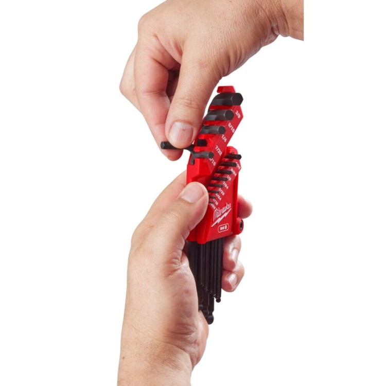 Zestaw kluczy imbusowych imperialnych (calowych) 4932493615 - techniktools
