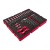 Zestaw piankowy do szuflady PACKOUT z kluczami płasko-oczkowymi z grzechotką (55 szt.) 4932493640 - techniktools