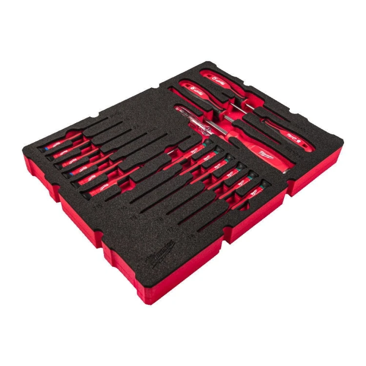 Wkładka piankowa do szuflad PACKOUT z wkrętakami precyzyjnymi (17 szt.) 4932493644 - techniktools