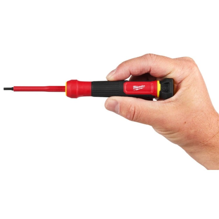Insulated Precision Multi-Bit Screwdriver 4932493659 - techniktools