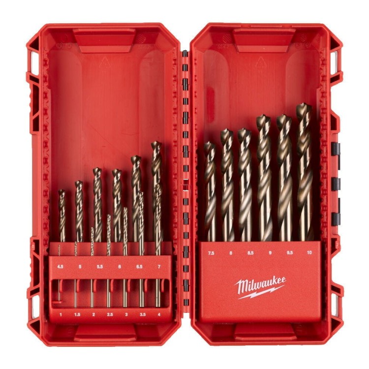 Kaseta wierteł HSS-G CO 19 szt/1-10 mm/ 4932493867 - techniktools