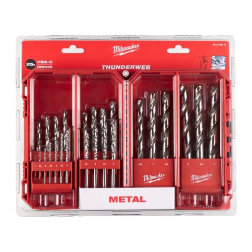Wiertła udar Thunderweb 1-13mm 25szt 4932493870 - techniktools