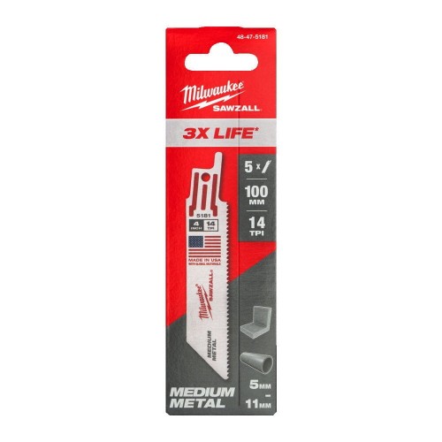 Sawzall B. 100x14T-5pc 48475181 - techniktools