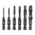1/4" Zestaw Kombi Gwintowników HSG-G-6sz 4932498267 - techniktools