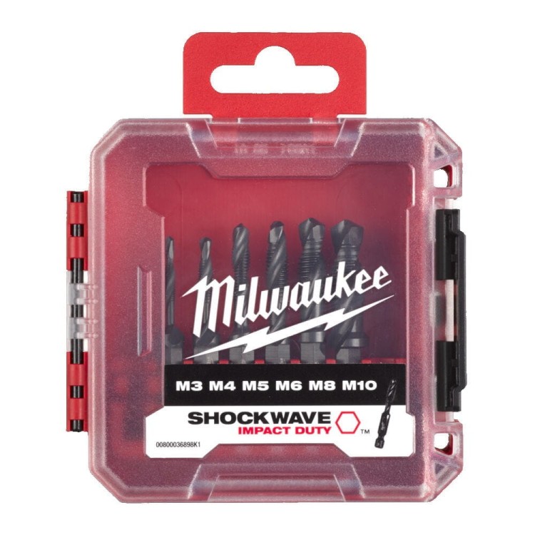 1/4" Zestaw Kombi Gwintowników HSG-G-6sz 4932498267 - techniktools