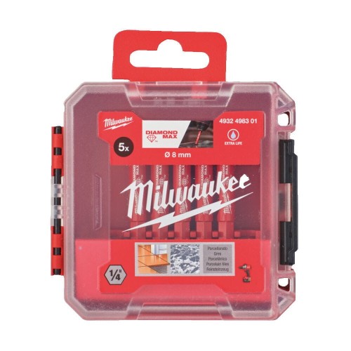 Zestaw wierteł diamentowych 5x 8mm 4932498301 - techniktools