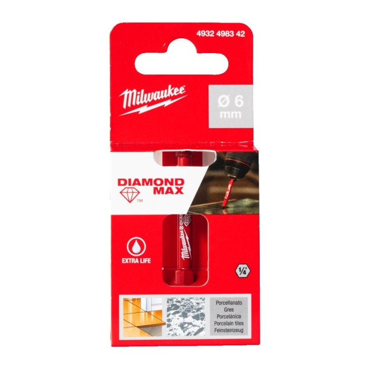 Wiertło diamentowe 6mm-1szt. 4932498342 - techniktools