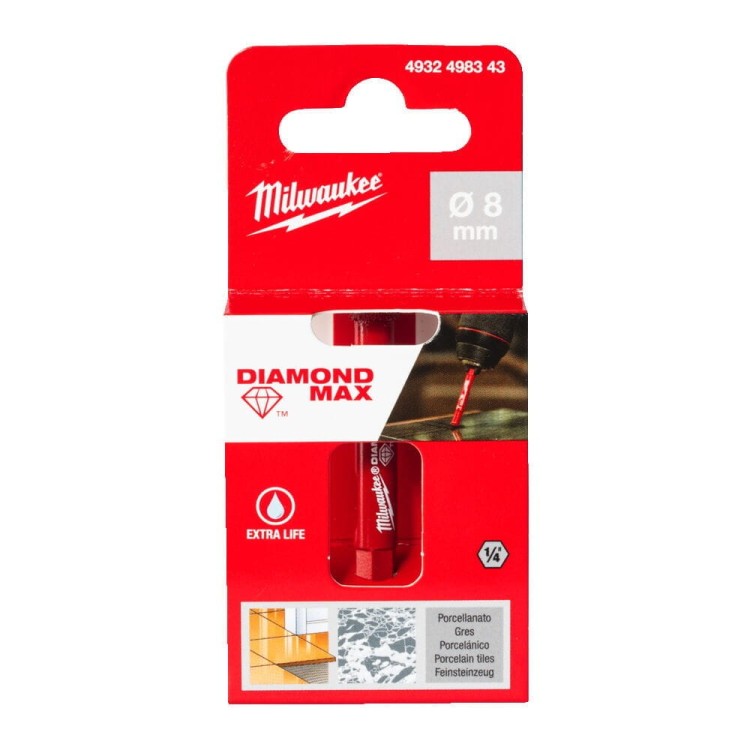Wiertło diamentowe 8mm-1szt. 4932498343 - techniktools