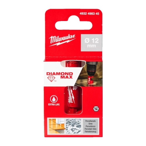 Wiertło diamentowe 12mm-1szt. 4932498345 - techniktools