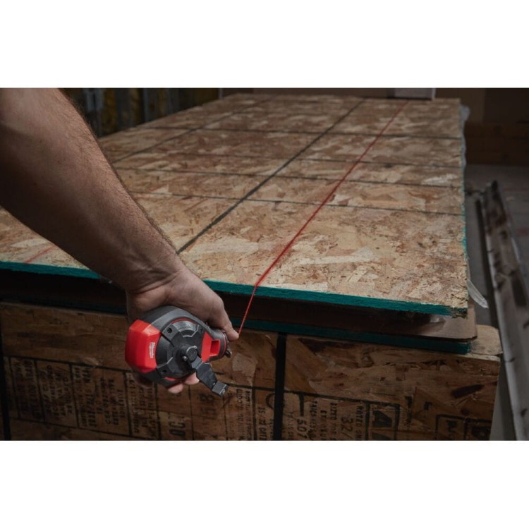 Sznurek traserski gruby i kreda czerwon 4932498391 - techniktools