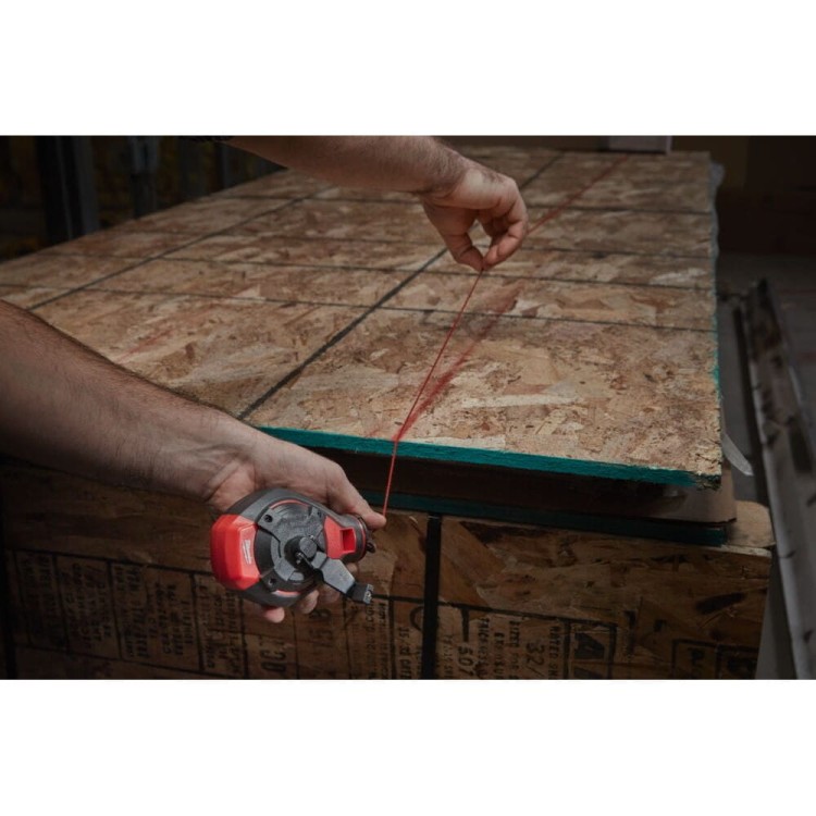 Sznurek traserski gruby i kreda czerwon 4932498391 - techniktools