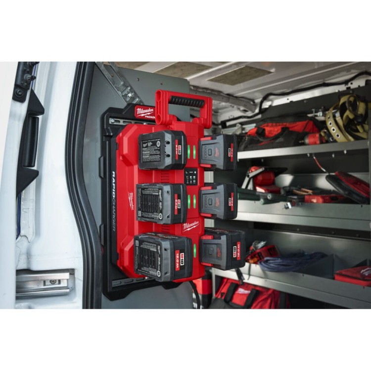 M18 mobilna szybka ładowarka PACKOUT 6 portowa 4932498551 - techniktools