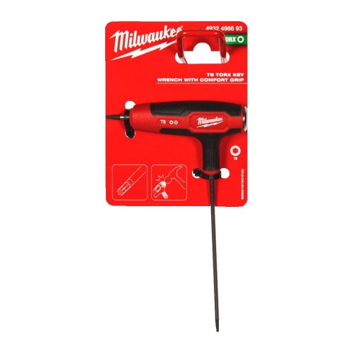 T8 Torx Key Wrench+Comfort Grip 4932498693 - techniktools