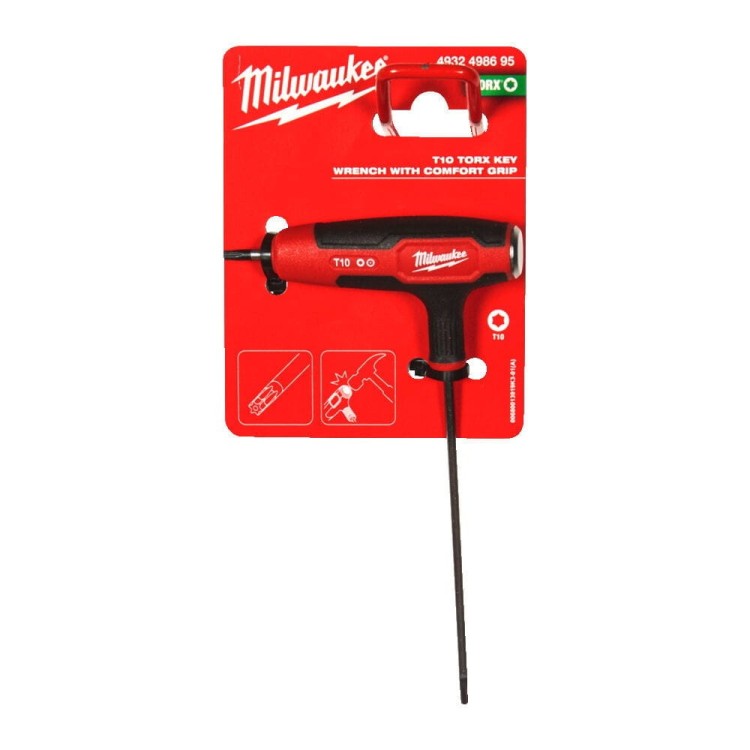 T10 Torx Key Wrench+Comfort Grip 4932498695 - techniktools