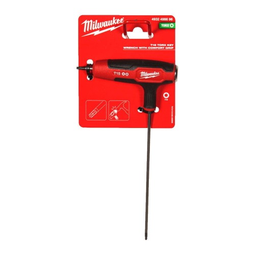 T15 Torx Key Wrench+Comfort Grip 4932498696 - techniktools