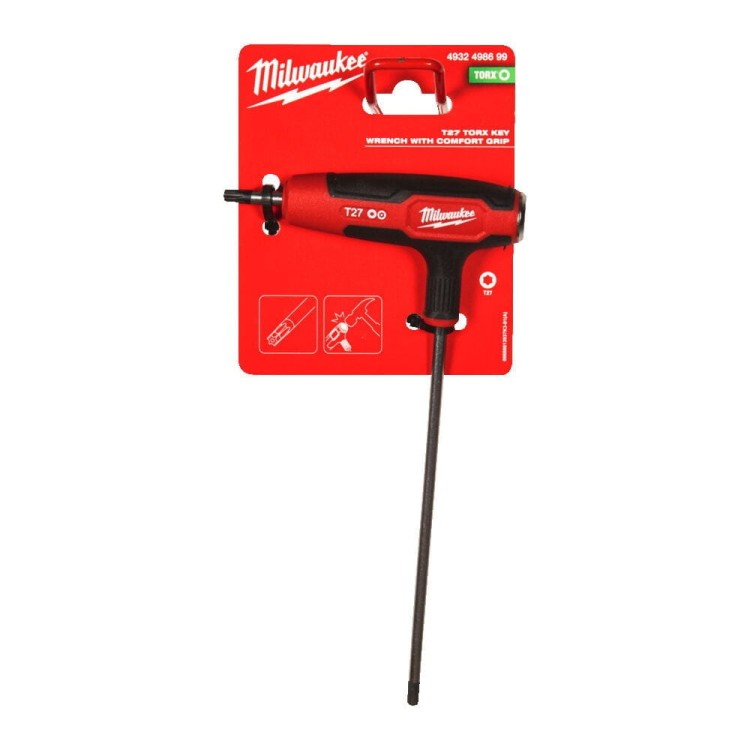 T27 Torx Key Wrench+Comfort Grip 4932498699 - techniktools