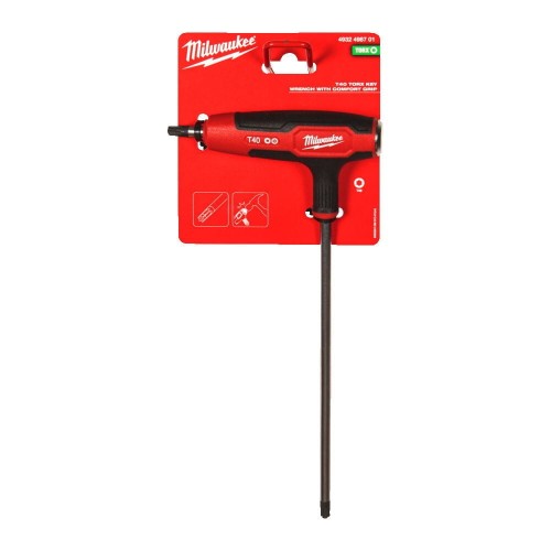 T40 Torx Key Wrench+Comfort Grip 4932498701 - techniktools