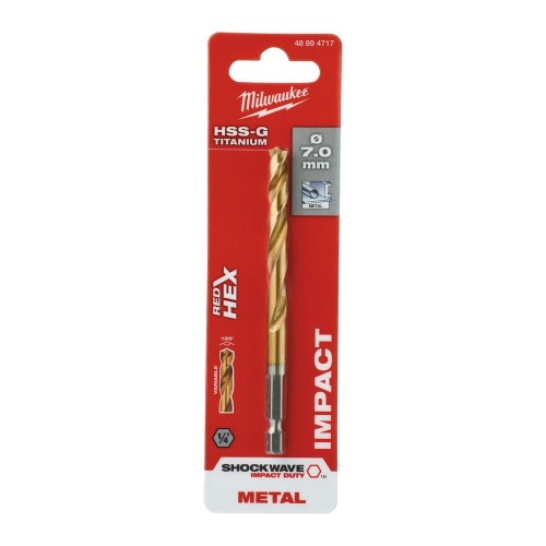 WIERTŁO METAL SHWHSS-G TIN 7MM 48894717 - techniktools
