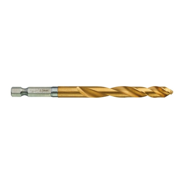 WIERTŁO METAL SHW HSS-G TIN 8MM 48894719 - techniktools