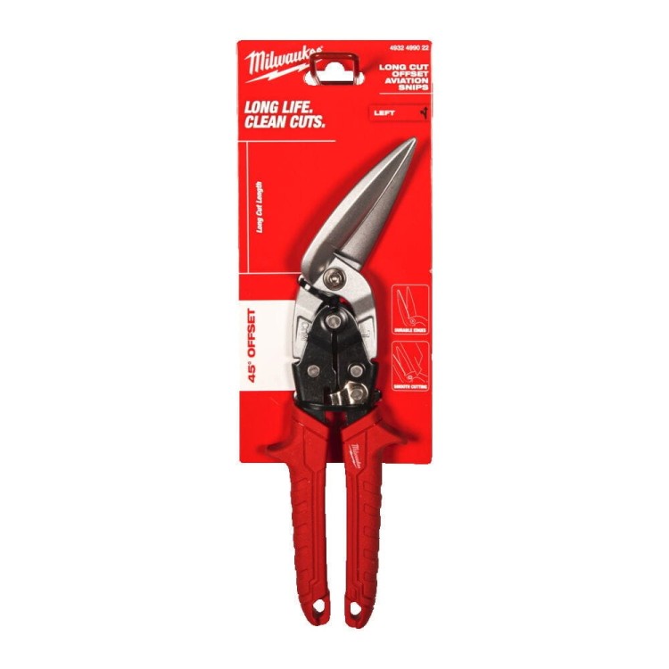 Długie lewe offsetowe nożyce do blachy 4932499022 - techniktools